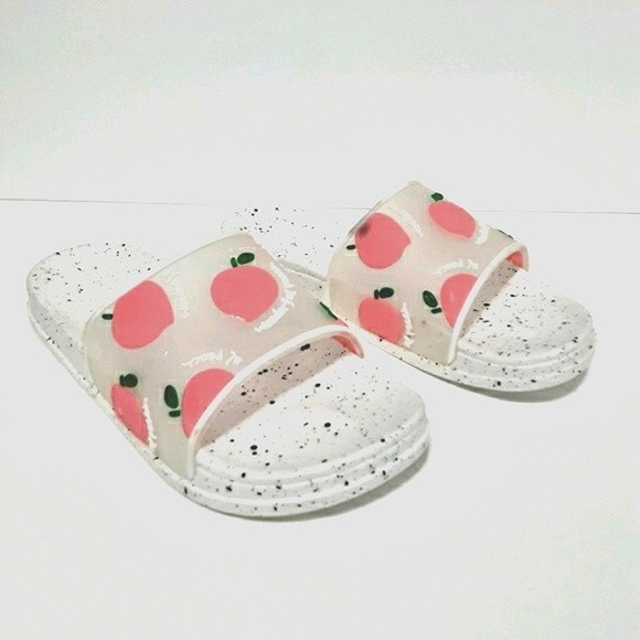Women’s Fruit Print Beach Flip Flops Slip-On Sandals US Size 6 - Picture 3 of 5